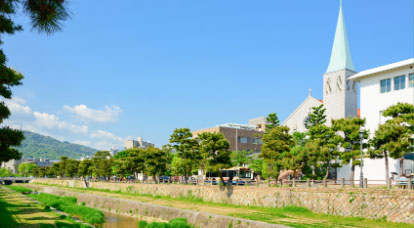 芦屋の風景